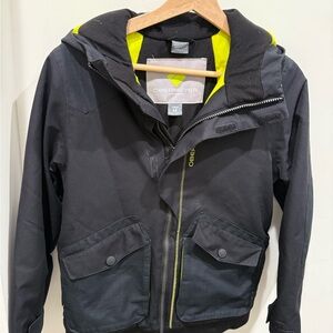 Obermeyer Jacket with Bright Yellow Highlights